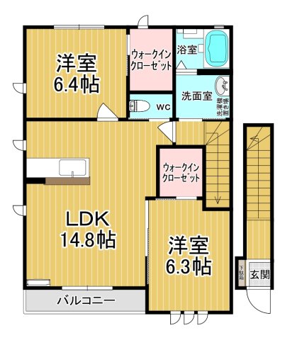 ヴィヴァーチェIの間取り