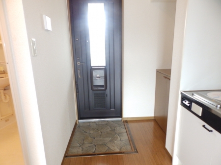 玄関　明るい玄関です