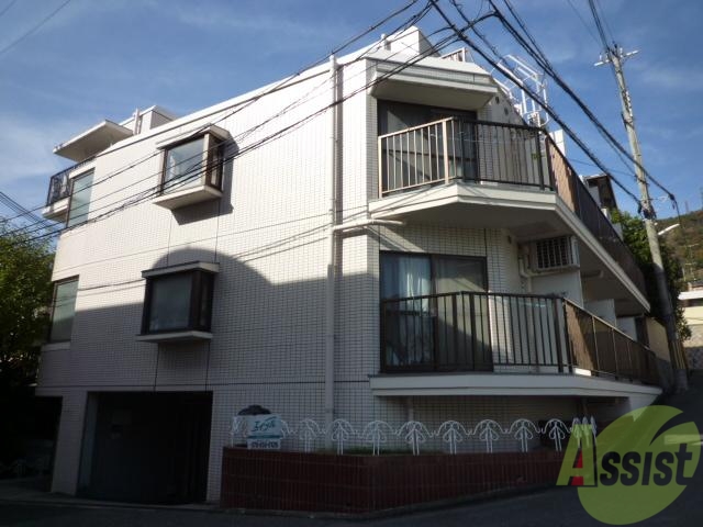 建物外観　灘区鶴甲２丁目「メゾン・アン・ブラン」