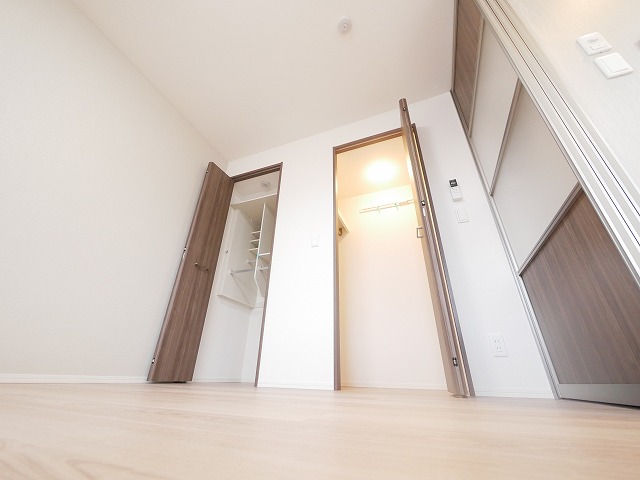 収納　十分な収納スペースがあります