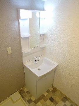 風の街　洗面設備　洗面化粧台