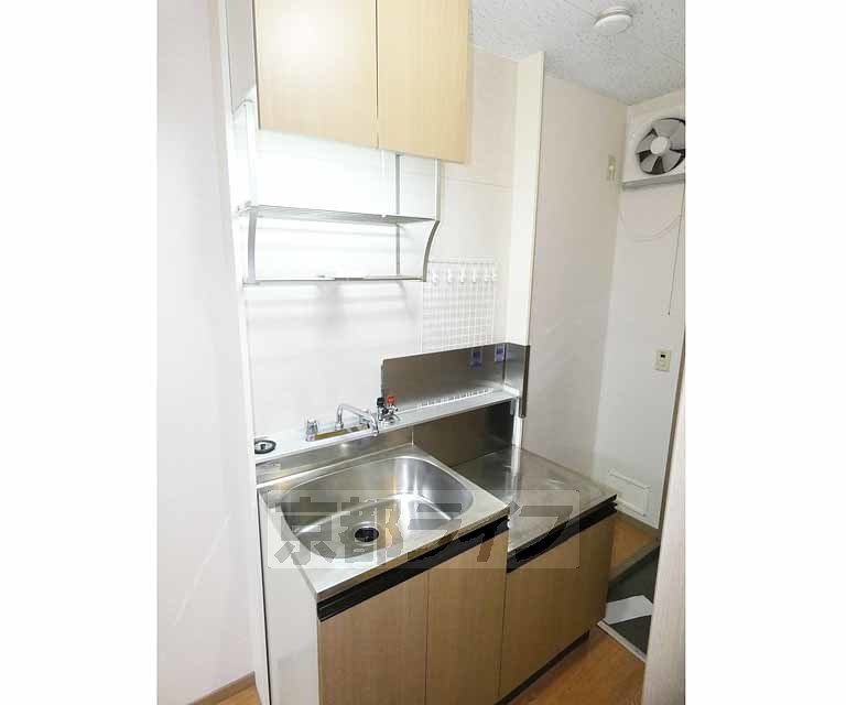 キッチン　ガスコンロ設置可