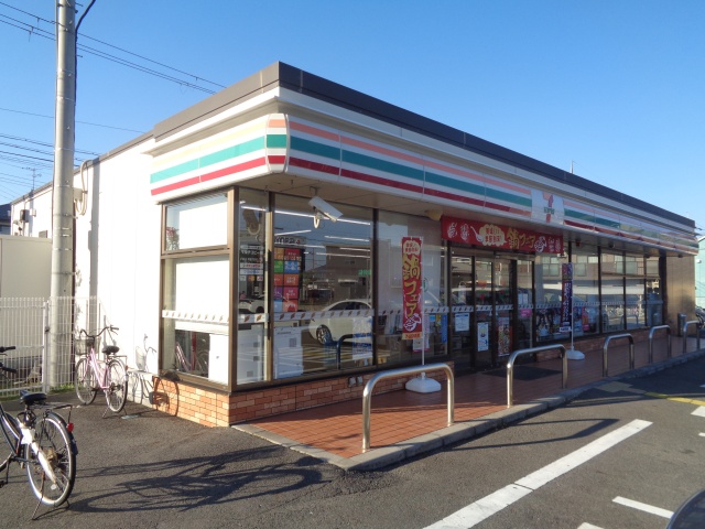 コンビニ　セブン－イレブン　近江八幡駅東店（コンビニ）まで400m