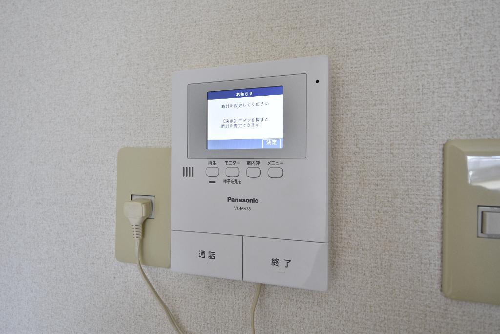 セキュリティ　カメラ付インターホン