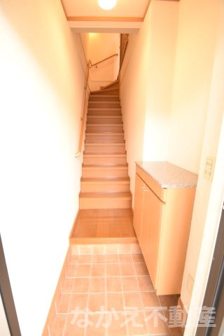 玄関　ゆったりとした玄関です