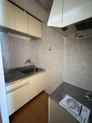 キッチン　ガスコンロ設置可能