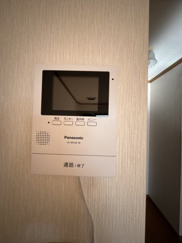 セキュリティ　モニター付きインターホン