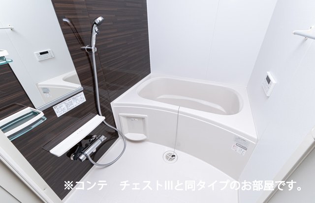 バス・シャワールーム　コンパクトで使いやすいお風呂です