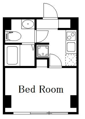 DECOR　RESIDENCE田原町の間取り