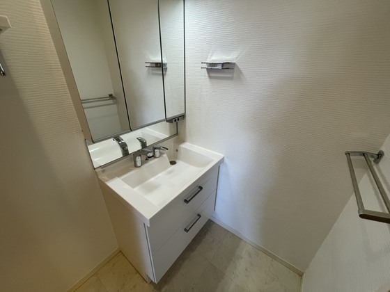 洗面設備　※別部屋の写真です