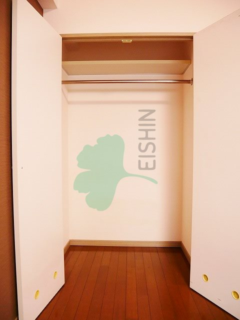 収納　たっぷりとした収納スペースです