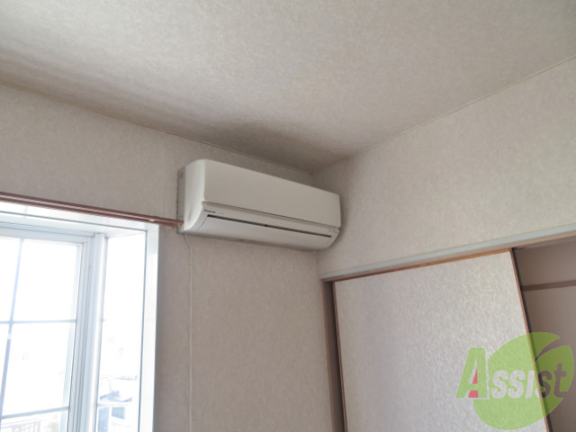 その他設備　エアコンが付いているので、快適に過ごせます。