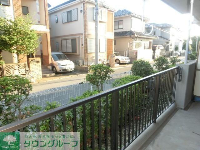 バルコニー　バルコニーからの景色