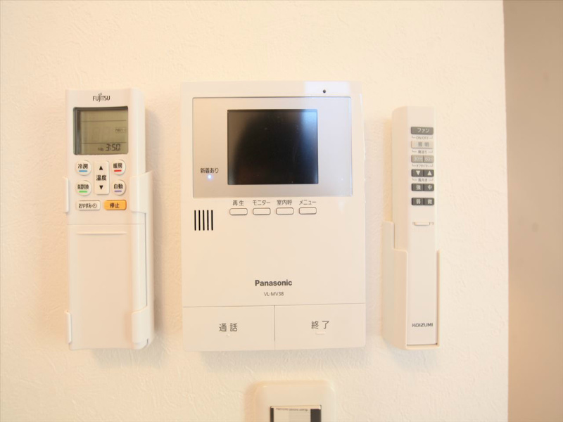 セキュリティ　ＴＶモニター付インターホン