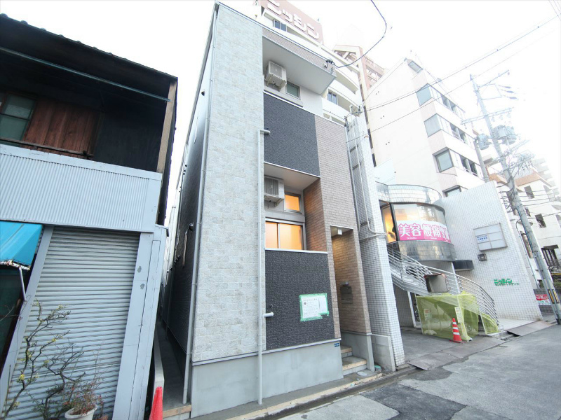 建物外観　外観　デザイナーズ　光インターネット無料