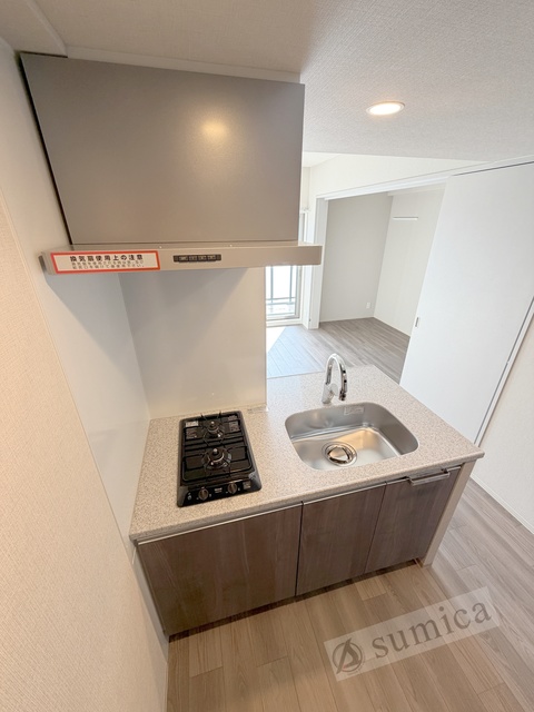 キッチン　２口システムキッチンでお料理楽しく♪♪