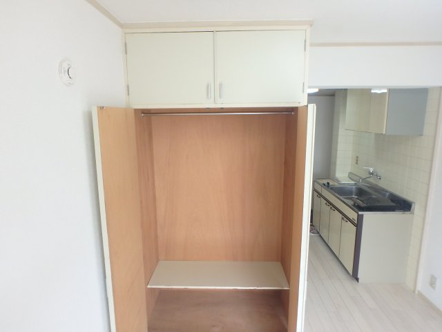 収納　大きなスペースがあり、収納には困りません