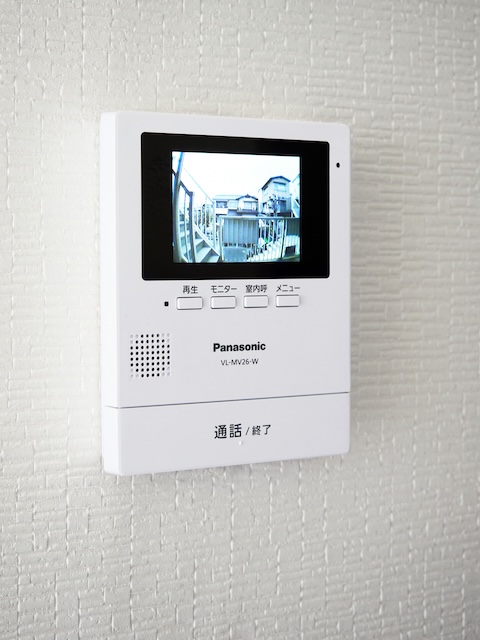 セキュリティ　カラーモニター付インターホン