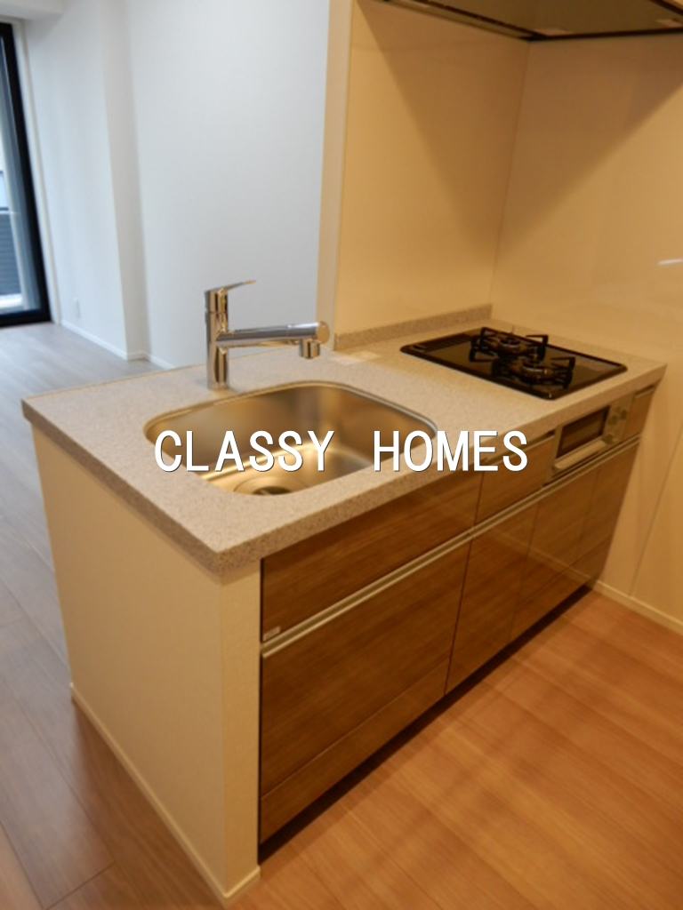 キッチン　2021年竣工　グランリビオ芝大門：キッチン