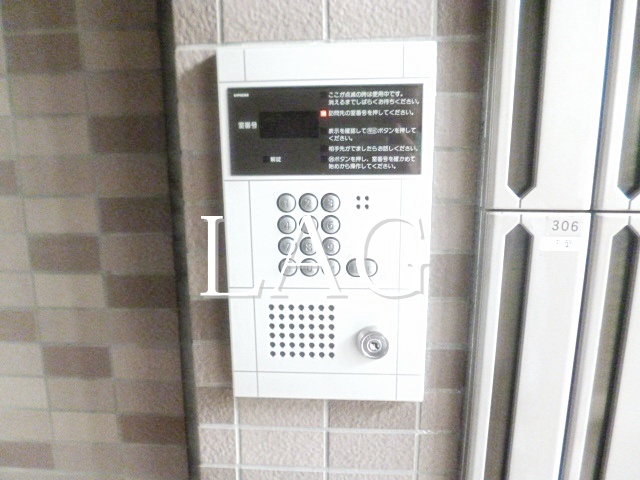 セキュリティ　オートロックです。