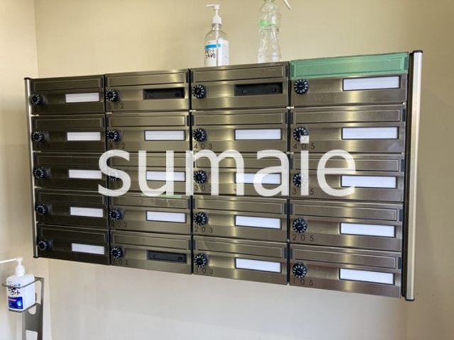 その他共有部分　プライバシーに配慮したメールボックス。