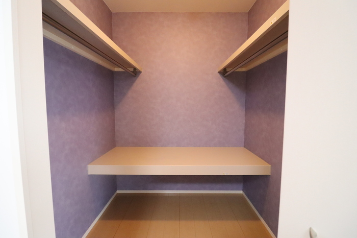 収納　ウォークインクローゼット