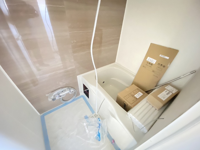 建物外観　建築中