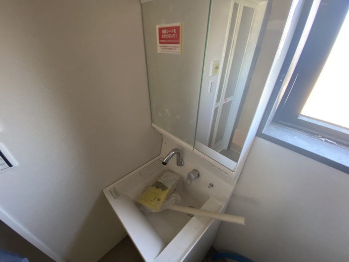 建物外観　建築中