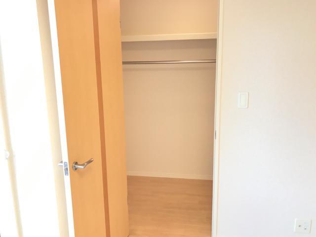 収納　お荷物の多い方でも安心のクローゼット付き♪