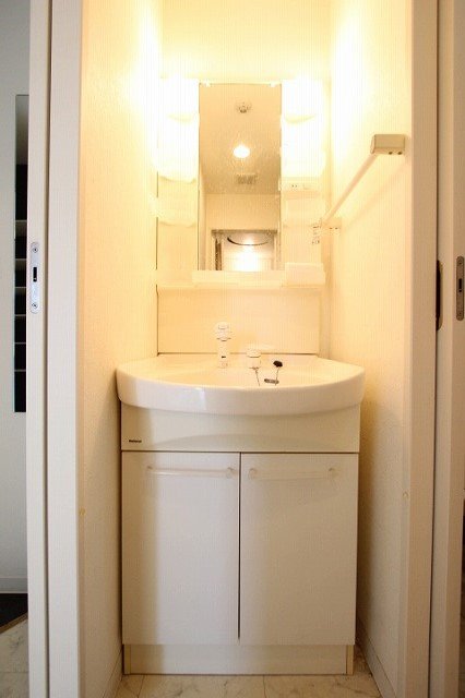 洗面設備　同物件別号室のものです。