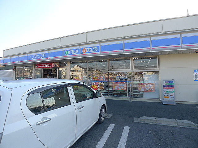 コンビニ　ローソン 越谷七左町店（コンビニ）まで592m