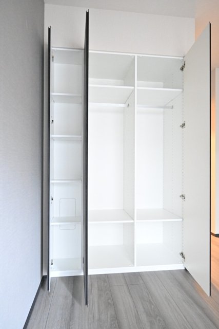 収納　大きなスペースがあり、収納には困りません