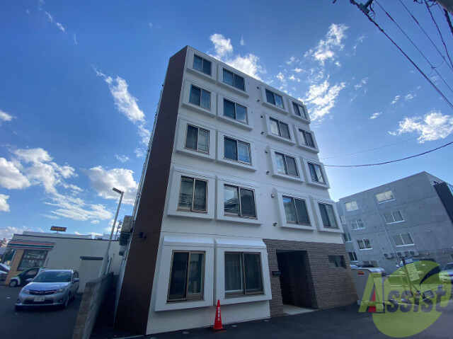 建物外観　札幌市中央区南７条西「プロヴィデンス南７条」