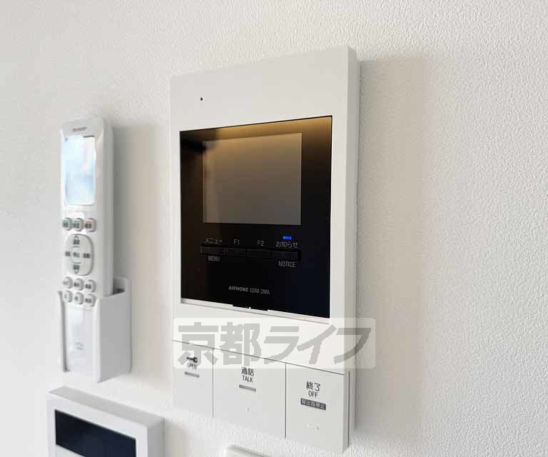 セキュリティ　モニター付きで安心・