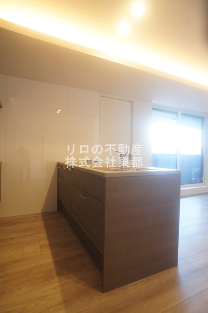 キッチン　作業スペース広々♪システムキッチン♪