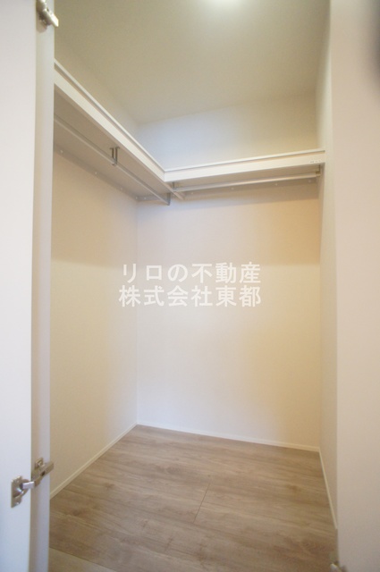収納　奥行のある収納付です！増えがちな荷物をもスッキリ収納できます