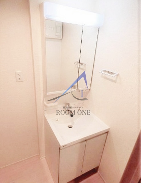 洗面設備　洗面台です。