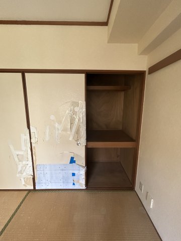 収納　たっぷりとした収納スペースです