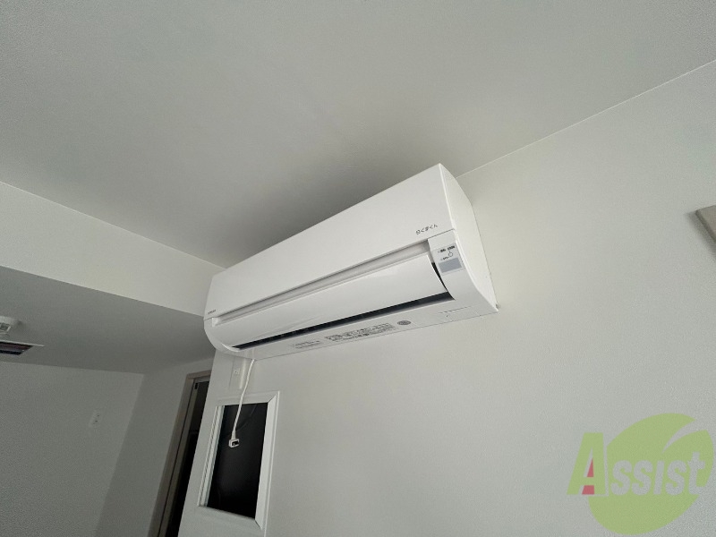 その他設備　エアコン付きで快適なリビングです！欠かせませんね。