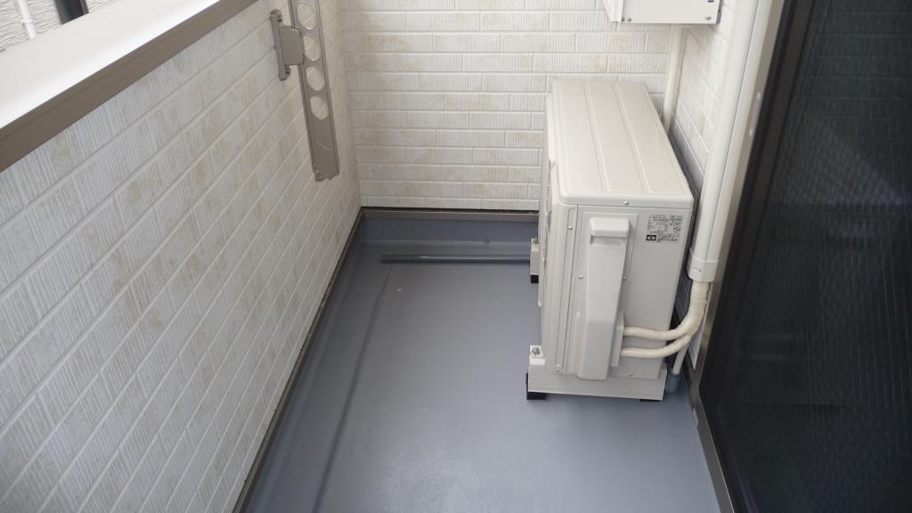 バルコニー　お洗濯にも便利なバルコニー付き