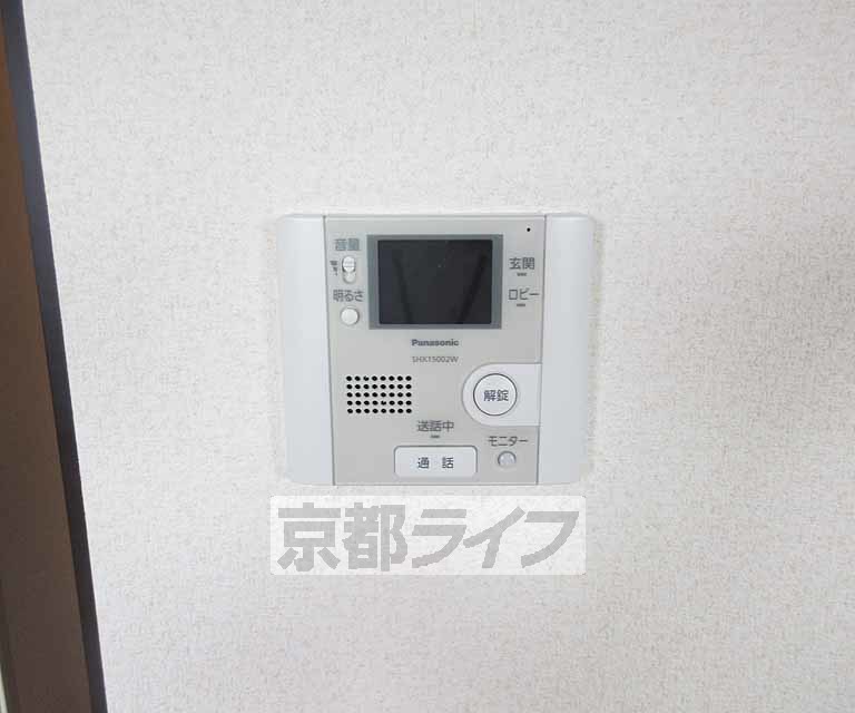 セキュリティ　カメラ付きインターホンです・