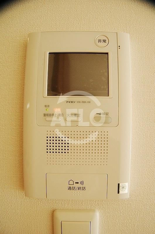 セキュリティ　ドゥーエ立売堀　ＴＶ付モニターホン