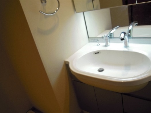 洗面設備　嬉しい独立洗面台付き。