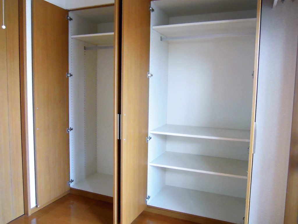 収納　クローゼット完備。