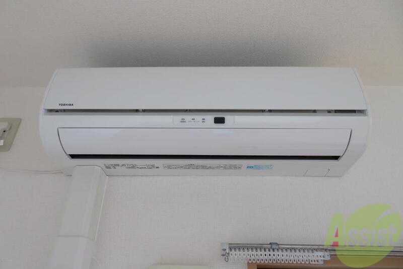 その他設備　夏にも冬にも助かるエアコン。毎日使うかもしれないですね（笑）