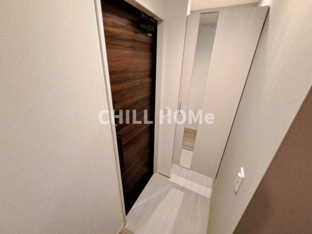 玄関　当社、チルホームのHPもご覧ください(^^)/物件情報多数♪