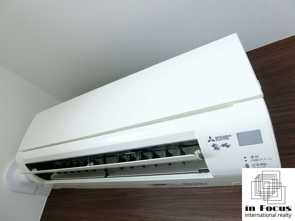 その他　エアコン付きで暑い夏も快適です