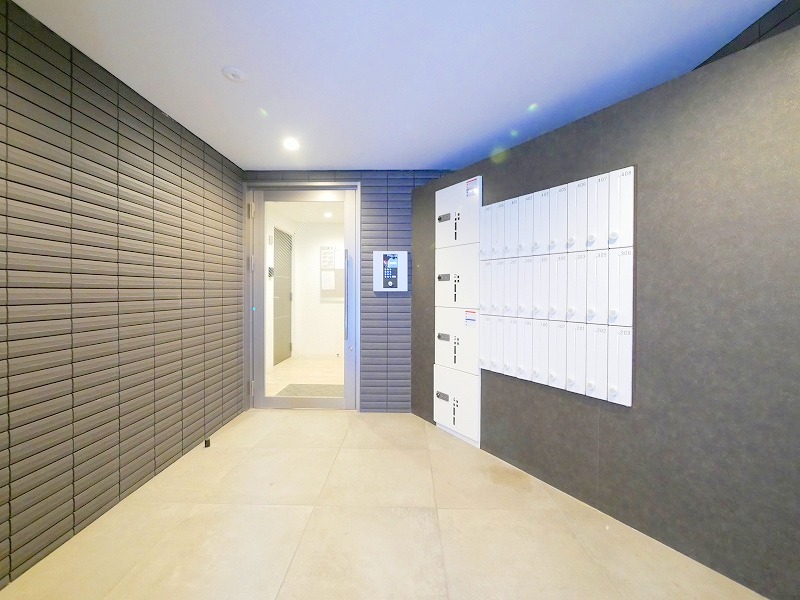 セキュリティ　オートロック付きでお部屋にはモニターホンもあります♪