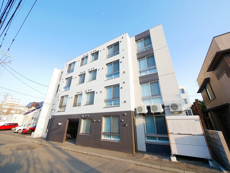 建物外観　経済的な都市ガス＆ネットが無料なのでランニングコストダウン♪