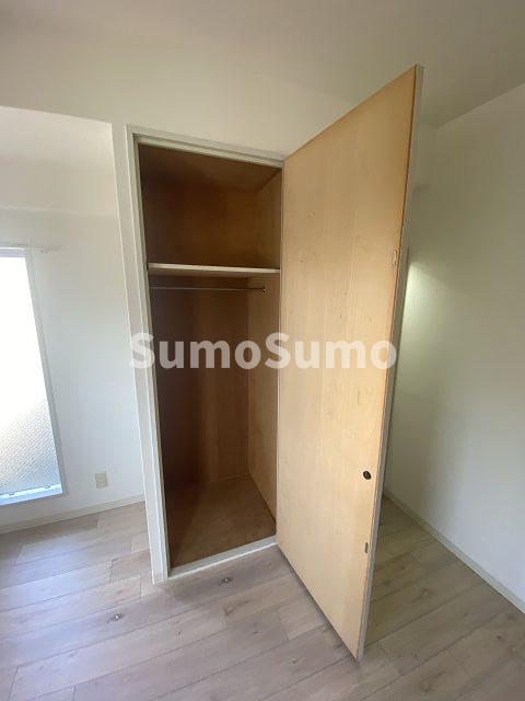 収納　たっぷりとした収納スペースです